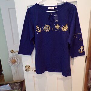 QUACKER FACTORY - Nautical t-shirt